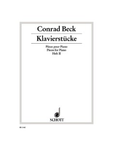 BECK C.-2nd Pieces for Piano