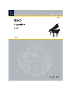 BECK C.-Sonatine pour piano