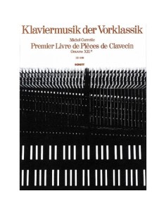 CORRETTE M.-Pezzi per 1° Clavicembalo (Ruf/Bergmann)