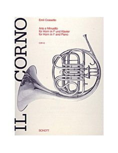COSSETTO E.-Aria and Minuet for Horn and Piano