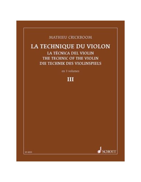 CRICKBOOM M.-The Violin Technique 3rd