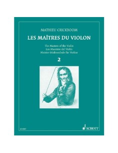 CRICKBOOM M.-Les Maîtres du 2ème violon pour violon et piano