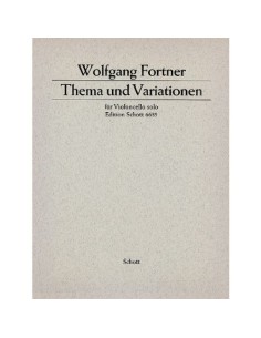 FORTNER W.-Theme and Variations (1975) per violoncello