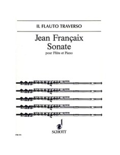 FRANCAIX J.-Sonata (1996) per flauto e pianoforte