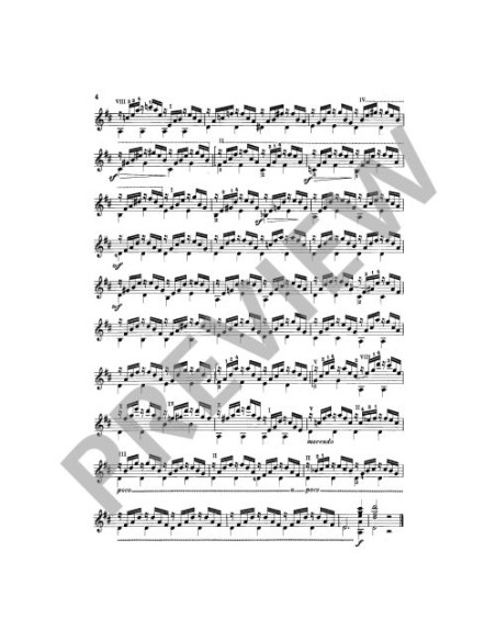 GIULIANI M.-Preludi (6) Op.83 per Chitarra (Gotze)