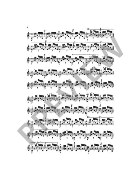 GIULIANI M.-Preludi (6) Op.83 per Chitarra (Gotze)