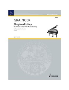 GRAINGER P.A.-Shepherd's Hey per pianoforte facile