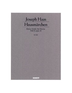 HAAS J.-Hausmärchen Op.43 (Kleine Stücke) für Klavier