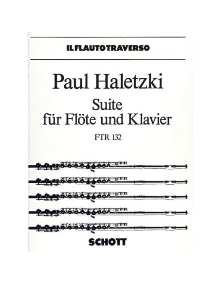 HALETZKI P.-Suite per flauto e pianoforte