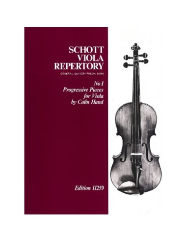 HAND C.-Pezzi progressivi per viola e pianoforte