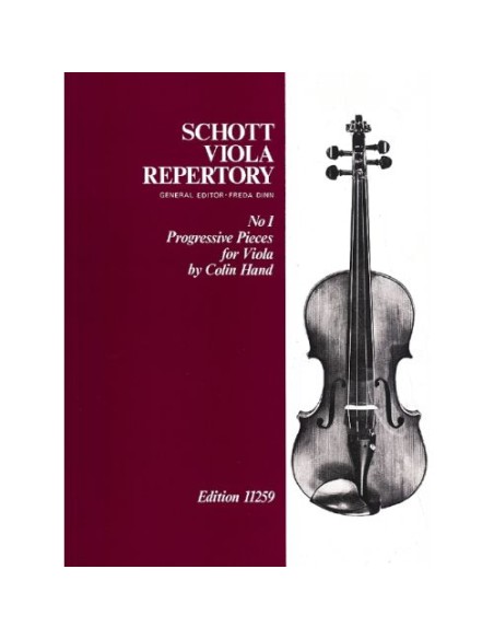 HAND C.-Pezzi progressivi per viola e pianoforte