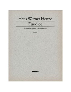 HENZE H.W.-Eurydice per Pianoforte