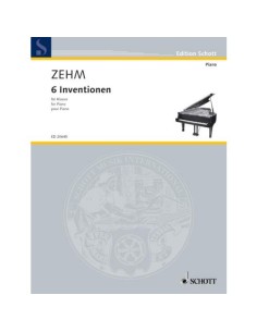 ZEHM F.-Inventions (6) pour piano
