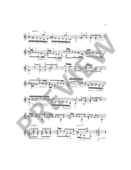 ZEHM F.-Preludi e Fughe (6) per chitarra (Stingl)