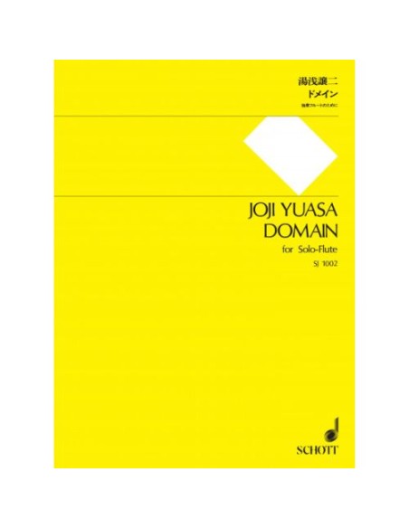 YUASA J.-Domain (1978) per flauto