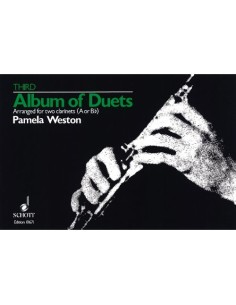 WESTON P.-Duet Album 3ème pour 2 Clarinettes