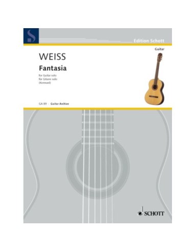 WEISS S.L.-Fantasy per chitarra (Kennard)