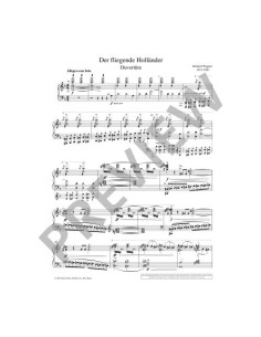 WAGNER R.-L'olandese volante (Der Fliegende Hollander) per voce e pianoforte 2