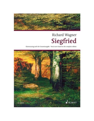 WAGNER R.-Siegfried per voce e pianoforte (Voss)