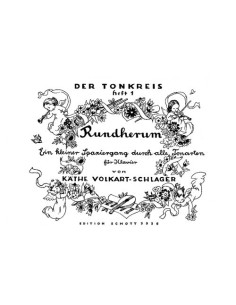 VOLKART SCHLAGER K.-Der Tonkreis für Klavier