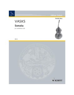 VASKS P.-Sonata (1986) pour contrebasse