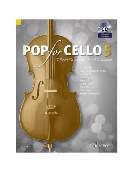 VARIOS-Pop für Cello Vol.5 (Inc.CD)