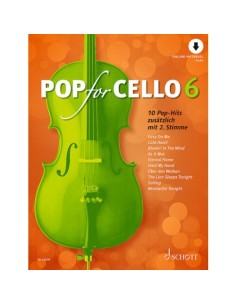 VARIOS-Pop für Cello Vol.6 (Audio Online)