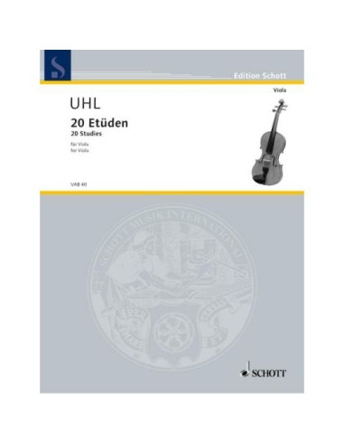 UHL A.-Studies (20) for Viola