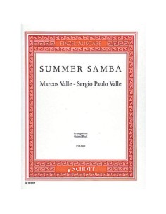 VALLE S.P.-Summer Samba pour piano (Bock)
