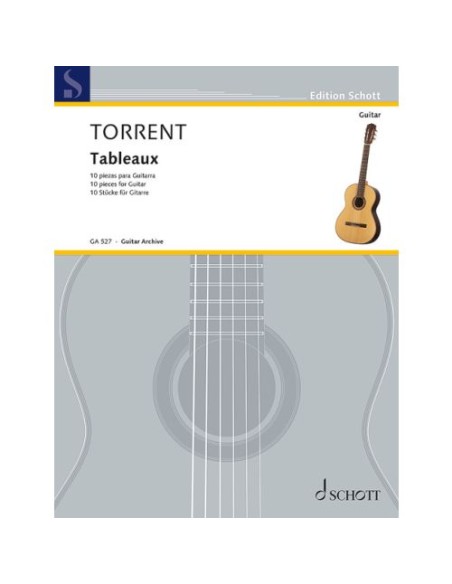 TORRENT J.-Tableaux (10 Pieces) for Guitar