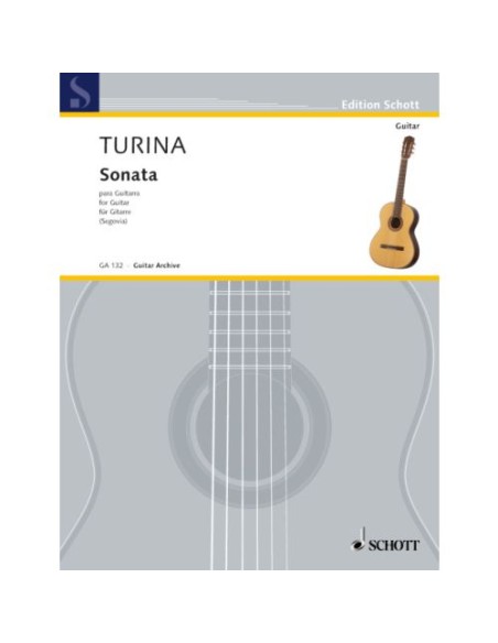 TURINA J.-Sonate für Gitarre (Segovia)