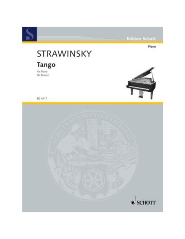 STRAVINSKY I.-Tango pour piano