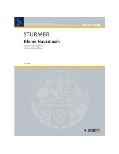 STURMER B.-Kleine Hausmusiken (3) (1937) per violoncello e pianoforte