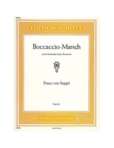 SUPPE E.-Boccaccio (mars) pour piano