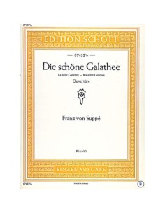 SUPPE E.-Ouverture de "La Bella Galatea" per pianoforte