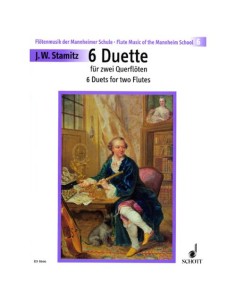STAMITZ J.-Duos (6) pour 2 flûtes (Ruf)