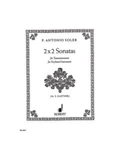 SOLER A.-Sonaten (2 x 2) für Klavier (Cembalo) (Kastner)