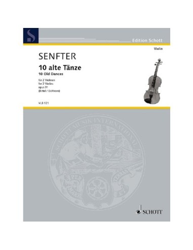 SENFTER J.-Danze Antiche (10) per 2 Violini