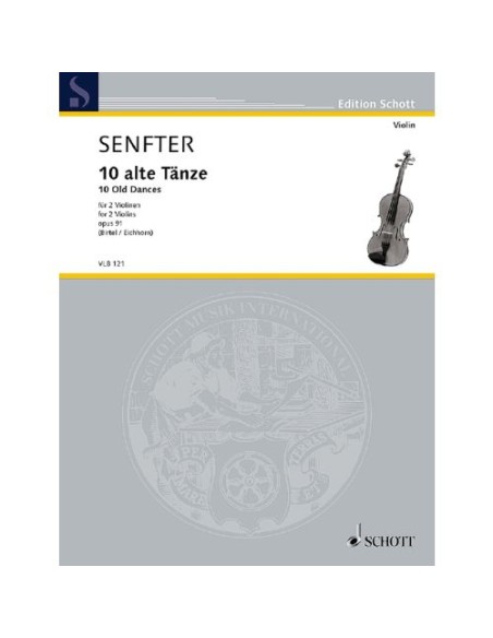 SENFTER J.-Danze Antiche (10) per 2 Violini
