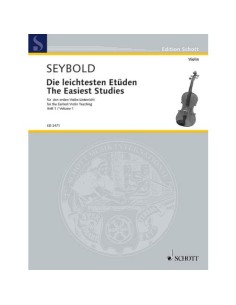 SEYBOLD A.-Easy Studies 1° per Violino