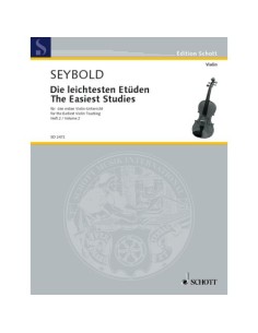 SEYBOLD A.-Easy Studies 2° per Violino