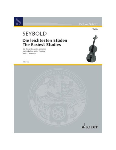 SEYBOLD A.-Easy Studies 2nd für Violine