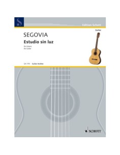 SEGOVIA A.-Studio without Light for Guitar