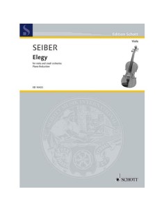 SEIBER M.-Elegia per Viola e Pianoforte