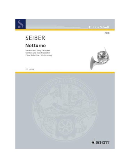 SEIBER M.-Notturno per corno e pianoforte