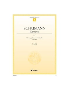 SCHUMANN R.-Carnaval op.9 pour piano (Pauer)