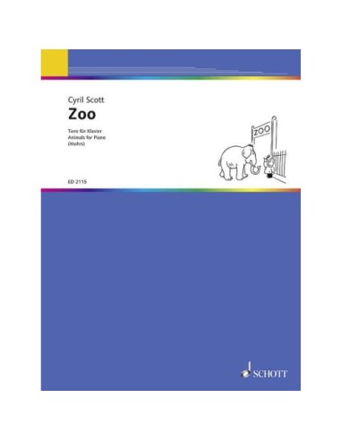 SCOTT C.-Zoo pour piano