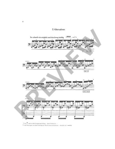 SCHNEBEL D.-Inventions (5) (1987) pour violoncelle