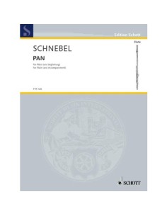 SCHNEBEL D.-Pan (1978) para Flauta