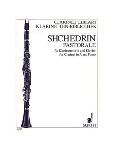 SCHEDRIN R.-Pastoral (1997) per clarinetto in la e pianoforte